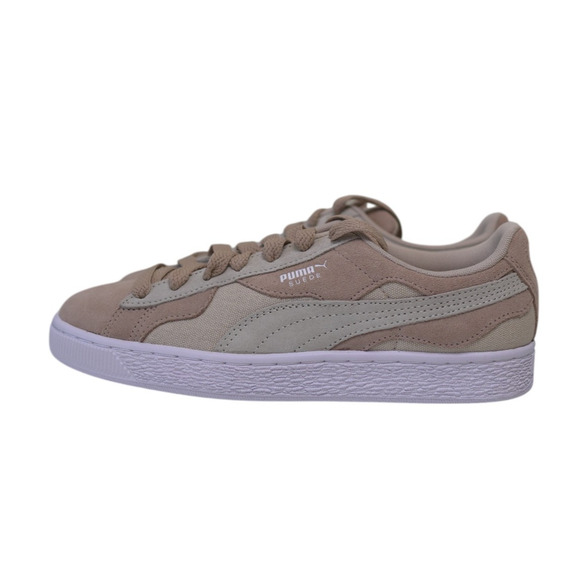 Puma Suede Classic Sneakers Cream & Tan Women’s US 8.5 NWOT Soft Fall Neutral - Picture 9 of 16